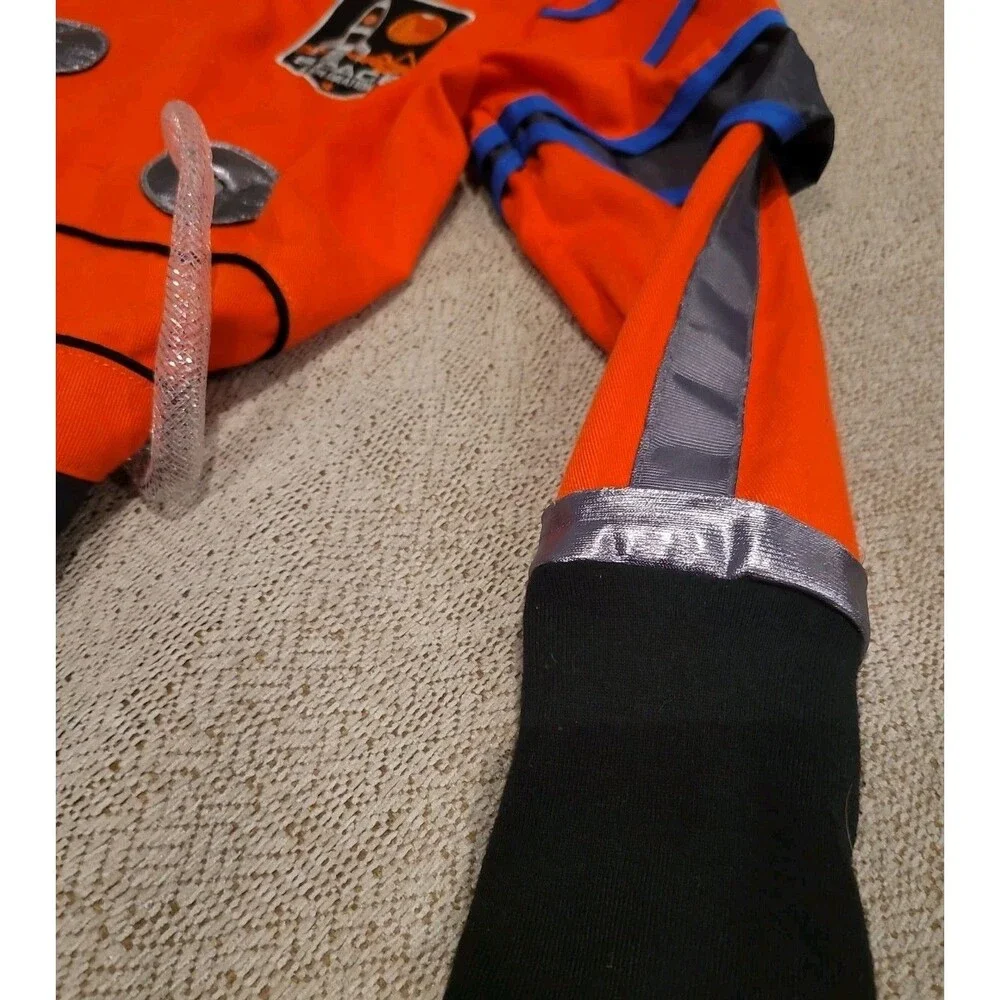 Child’s Astronaut Space Halloween Dressup Costume Size 7-8 Helmet Teetot Outfit